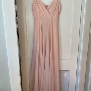 Lulu's Blush Maxi Dress